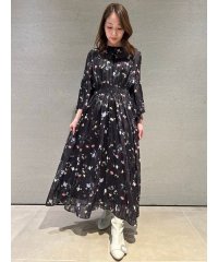 CELFORD/ボウタイフラワープリントワンピース/507828718