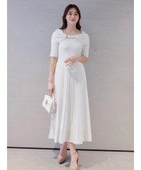 CELFORD/メタルパーツ付きニットワンピース/507828730