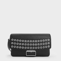 CHARLES & KEITH/Liv リブ グロメットチェーンハンドルショルダーバッグ/507829038