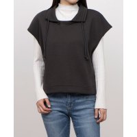 GIPSY BLUE/ジプシーブルー GIPSY BLUE 綿PEダブルフェイスギャザーネックベスト/507829063