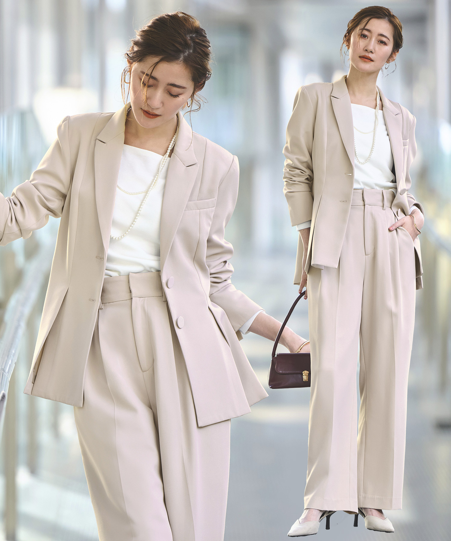 ルイルエブティック RUIRUE BOUTIQUE スーツ ルイルエブティック RUIRUE BOUTIQUE 選べる6タイプ洗える