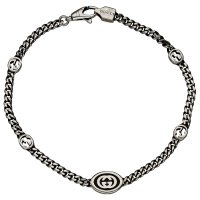 GUCCI/グッチ GUCCI 678657－J8410 ブレスレット インターロッキングG メンズ/507829374