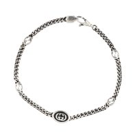 GUCCI/グッチ GUCCI 678657－J8410 ブレスレット インターロッキングG メンズ/507829374
