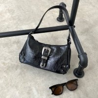non-hedge/ノンヘッジ non－hedge シルバーフラップ2WAYバッグ/507829452