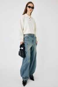 moussy/BOXY KNIT ポロ/507829878