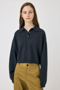 moussy/BOXY KNIT ポロ/507829878