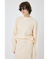 moussy/RIB CABLE ニットトップス/507829880