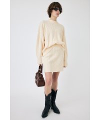 moussy/RIB CABLE ミニスカート/507829881