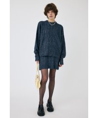 moussy/RIB CABLE ミニスカート/507829881
