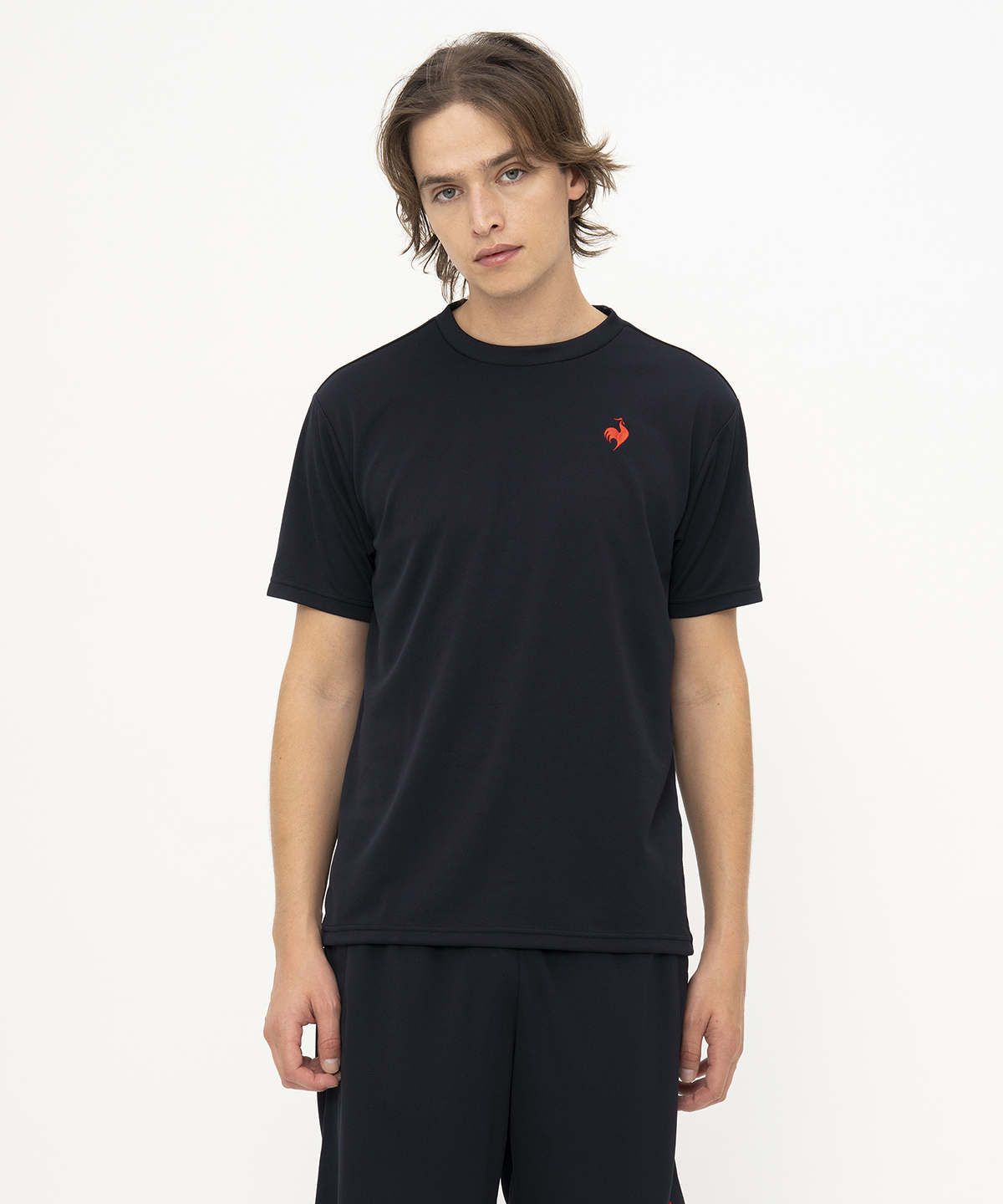 ★美品 lecoq sportif ルコックスポルティフ 黒系 ジャンパー L シューズ レディース ルコックスポルティフ le coq sportif