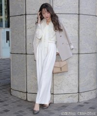 Apuweiser-riche/チェーンベルト付タックパンツ/507830279