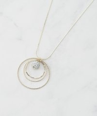 SHOO・LA・RUE/スリーサークルポイントパヴェネックレス/507830488