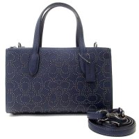 COACH/コーチ COACH コーチ レザーバッグ COACH アウトレット シグネチャー リベット ニーナ スモール トート バッグ ショルダーバッグ CX266 QB/507830662