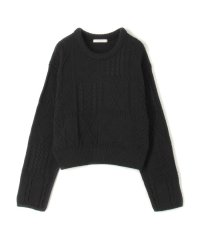 GALERIE VIE/ガンジーニット クルーネックプルオーバー/507830857