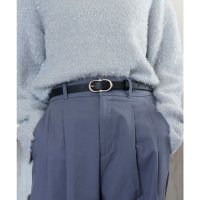 florge/フロージュ florge 8バックルレザータッチレディース細ベルト/507831480