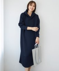 JIYU-KU（SMALL SIZE）/【WEB限定・洗える】マットストレッチダンボールフーディー ワンピース/507832141