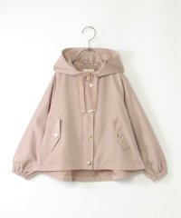 ikka kids/【メディア紹介商品／親子おそろい】サテンフレア比翼マウンテンパーカー（120〜160cm）/507581662