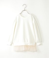 ikka kids/裾チュールミニ裏毛プルオーバー（120〜160cm）/507581663