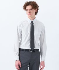 MACKINTOSH PHILOSOPHY/トロッター ボタンダウンシャツ 無地/トリコットストライプ/507583921
