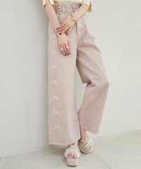 MAJESTIC LEGON/リボンビジューデニムパンツ/507793262