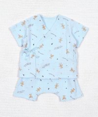 fillot de bebe reduction/ガーゼクマプリントカシュクールスーツ(70~90cm)/507801235
