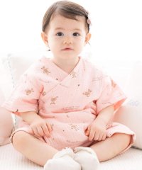 fillot de bebe reduction/ガーゼクマプリントカシュクールスーツ(70~90cm)/507801235