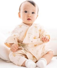 fillot de bebe reduction/ガーゼクマプリントカシュクールスーツ(70~90cm)/507801235