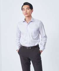 green label relaxing/コットン ナローストライプ ショートワイドカラー ドレスシャツ －イージーアイロン－/507802444