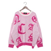 CASANE/カサネ CASANE ランダムロゴジャガードニット/507808591