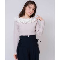 Noela/ノエラ Noela フリルモチーフニット/507831524