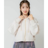 Noela/ノエラ Noela チュールレイヤード2WAYパーカー/507831531