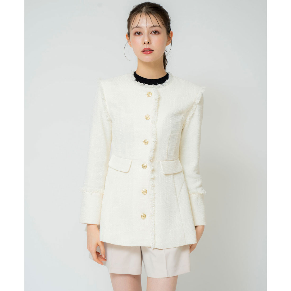 ノーカラージャケットのファッション通販 - d fashion