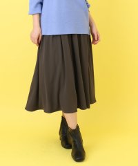 eur3/【大きいサイズ/a.v.v×eur3】タックギャザースカート/507832267