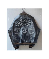 B'2nd/AVIREX x Children of the discordance / VARSITY LEATHER JACKET/507832353