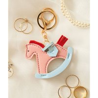 LUXSTYLE/ラグスタイル LUXSTYLE PUレザーチャーム木馬モチーフ/バックチャーム キーホルダー アクセサリー レディース PUレザー 革 ポニー 木馬/507832825