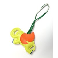 LUXSTYLE/ラグスタイル LUXSTYLE PUレザーチャームエレファントモチーフ/チャーム キーホルダー PUレザー エレファント 象 ゾウ ぞう アニマル 合成皮革 フ/507832827