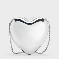 CHARLES & KEITH/メタリックハート クラッチ/507832986