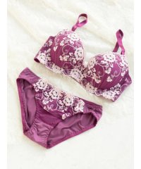 Re-J＆SUPURE/リジェイ＆スプル Re－J&SUPURE [D85ーI95]クラシカルレースソフトワイヤーブラ＆ショーツ(モールドカップ) 【返品不可商品】/507833188