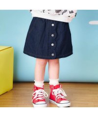 apres les cours/フロントボタンインパンツ付きスカート/506864677