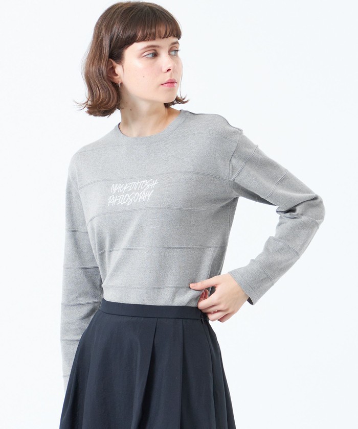 Mackintosh Philosophy / クレリックカラーニット | BRANDS,M