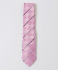 BLACK LABEL CRESTBRIDGE/サテンブロックコンビチェックタイ/507802544