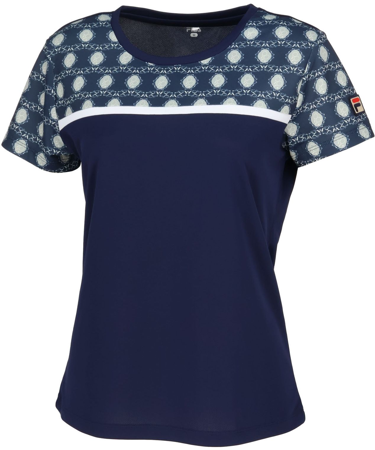 低 価格 通販スポーツ - No.865 FILA ラケット柄の大人cuteな