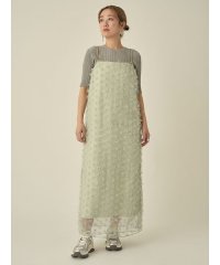 emmi atelier/フラワーチュールキャミワンピース/507835856
