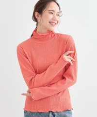 SHOO・LA・RUE Cutie Blonde/【洗える/S－LL】レイヤードスタイルに ふくれシャーリングネックインナー/507835872