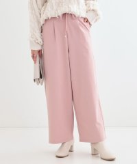 SHOO・LA・RUE　DRESKIP/【S－LL】楽してすっきり タックワイドパンツ/507835874
