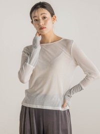 Droite Lautreamont/ドロワット ロートレアモン Droite lautreamont 2WAYラメカフスインナー≪洗濯機で洗える≫/507836031