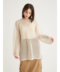 emmi atelier/2wayメッシュニットトップス/507836090