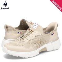 le coq sportif/ルコックスポルティフ le coq sportif スニーカー LCS ロワール レディース 3Eワイズ 撥水 軽量 LCS LOIRE ベージュ LU5SSN/507836132