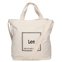 Lee/リー Lee バッグ ショルダーバッグ トートバッグ 手提げバッグ メンズ レディース 斜めがけ キャンバス ファスナー付き 軽量 A4 ブラック ホワイト グ/507836145