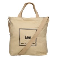 Lee/リー Lee バッグ ショルダーバッグ トートバッグ 手提げバッグ メンズ レディース 斜めがけ キャンバス ファスナー付き 軽量 A4 ブラック ホワイト グ/507836145